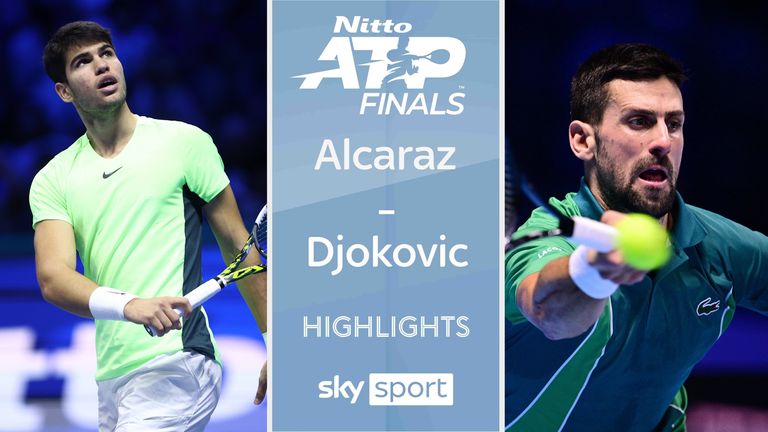 ATP Finals 2023 | Alcaraz (ESP) - Djokovic (SRB) | Halbfinale