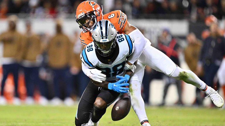 Chicago Bears besiegen die Carolina Panthers.