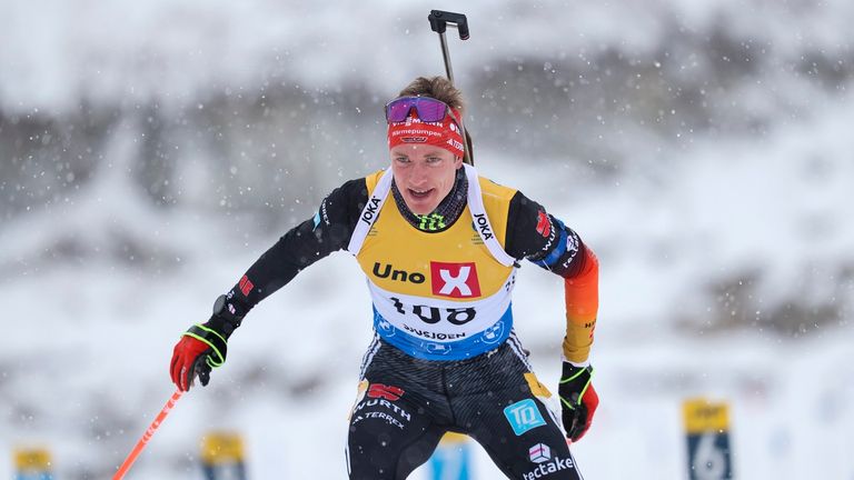 Ex-Weltmeister Benedikt Doll führt die deutsche Mannschaft voraussichtlich auch bei der Biathlon-Weltmeisterschaft an. 