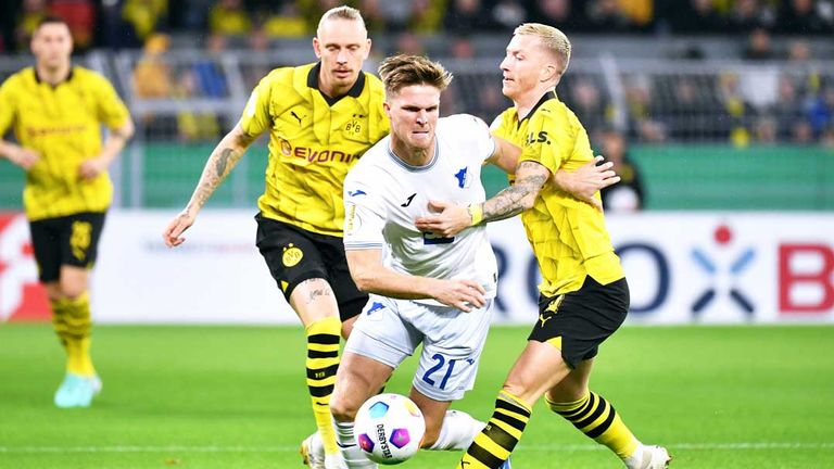 Borussia Dortmund gegen die TSG Hoffenheim.