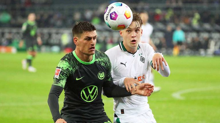 Borussia Mönchengladbach gegen den VfL Wolfsburg.