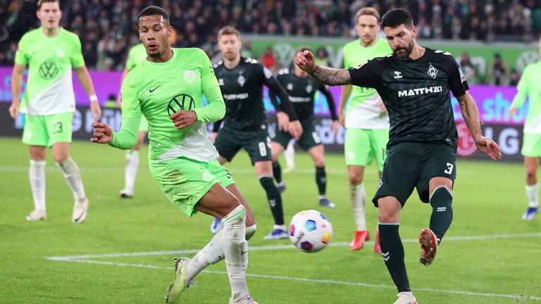 Der VfL Wolfsburg und Werder Bremen trennen sich mit einem Remis.