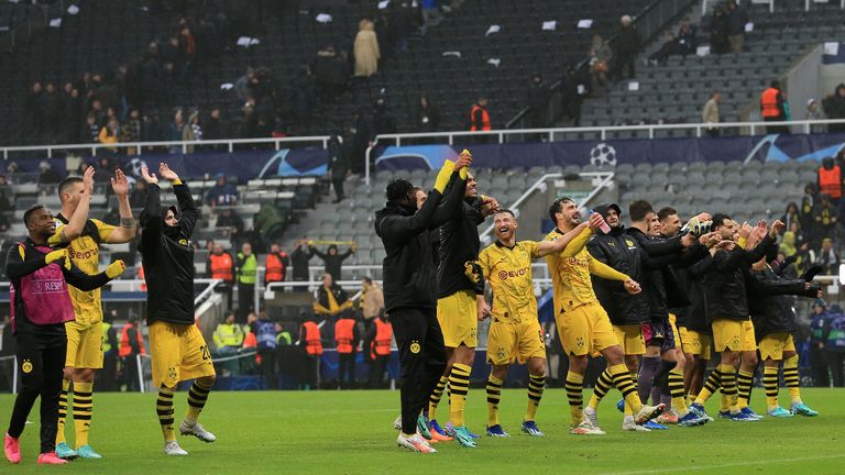 Nach dem Sieg in  Newcastle empfängt der BVB die Magpies am Dienstag zum Rückspiel im Signal-Iduna-Park.