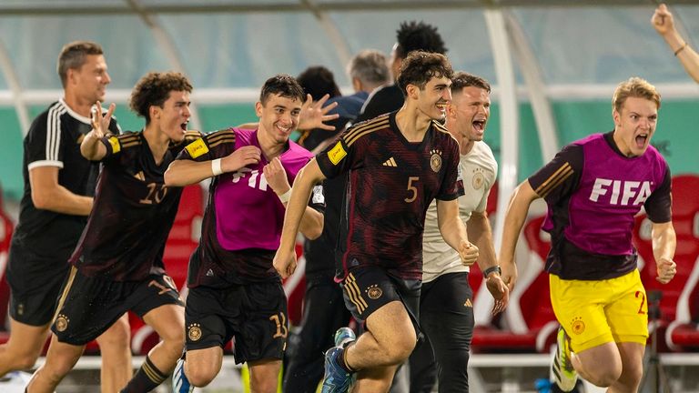Die deutsche U17-Nationalmannschaft trifft im WM-Finale auf Frankreich.