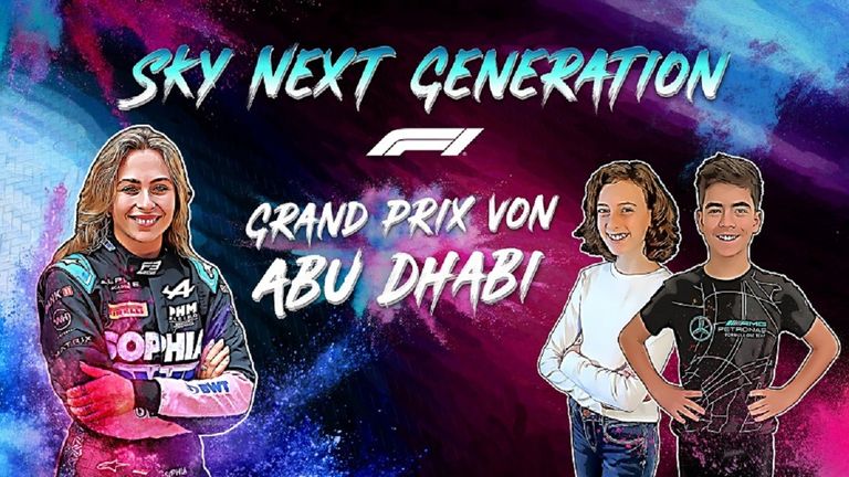 Die Sky Next Generation gibt wieder Vollgas! Beim großen F1-Finale in Abu Dhabi produziert Sky eine Live-Motorsportübertragung für Kinder.