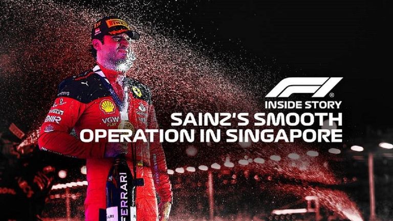 Inside Story: Sainz`s Smooth Operation in Singapore