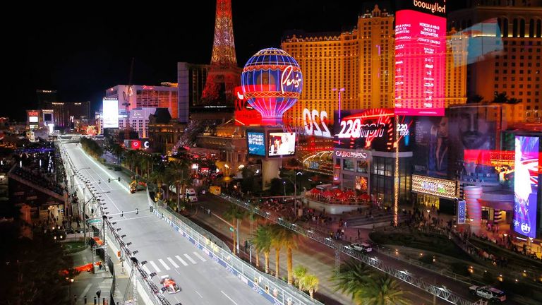 Der Grand Prix in Las Vegas bot Spektakel pur.