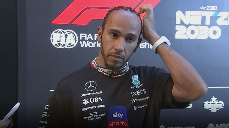 Lewis Hamilton und Mercedes erlebten in Brasilien einen rabenschwarzen Tag.
