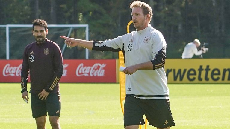 Julian Nagelsmann feiert gegen die Türkei sein Heimdebüt als Bundestrainer.