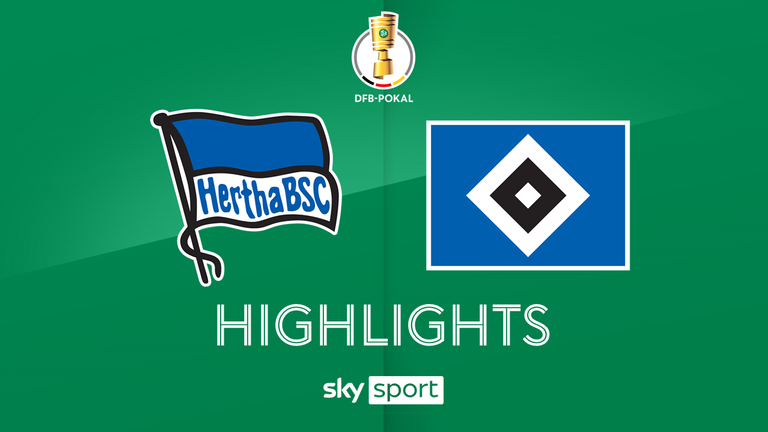 Achtelfinale: Hertha BSC - Hamburger SV
