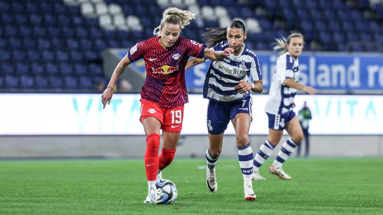 RB Leipzig und der MSV Duisburg trennen sich in der Frauen-Bundesliga mit einem Remis.