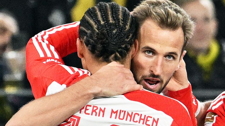 Harry Kane und Leroy Sane überragen beim Sieg des FC Bayern bei Borussia Dortmund. 