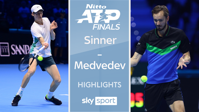 ATP Finals 2023 | Sinner (ITA) - Medvedev (RUS) | Halbfinale