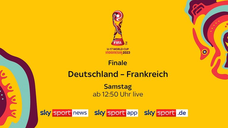 Deutschland trifft im Finale am Samstag um 13:00 Uhr auf Frankreich - LIVE und KOSTENLOS auf skysport.de und in der Sky Sport App!