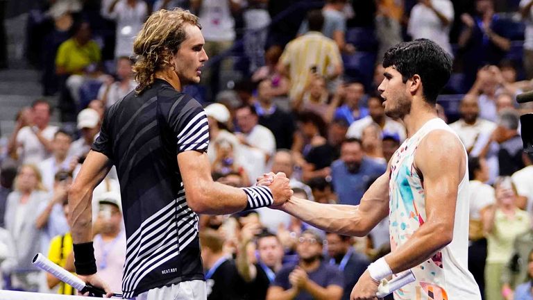 Alexander Zverev (l.) und Carlos Alcaraz wollen auch bei den ATP-Finals in Turin groß auftrumpfen.