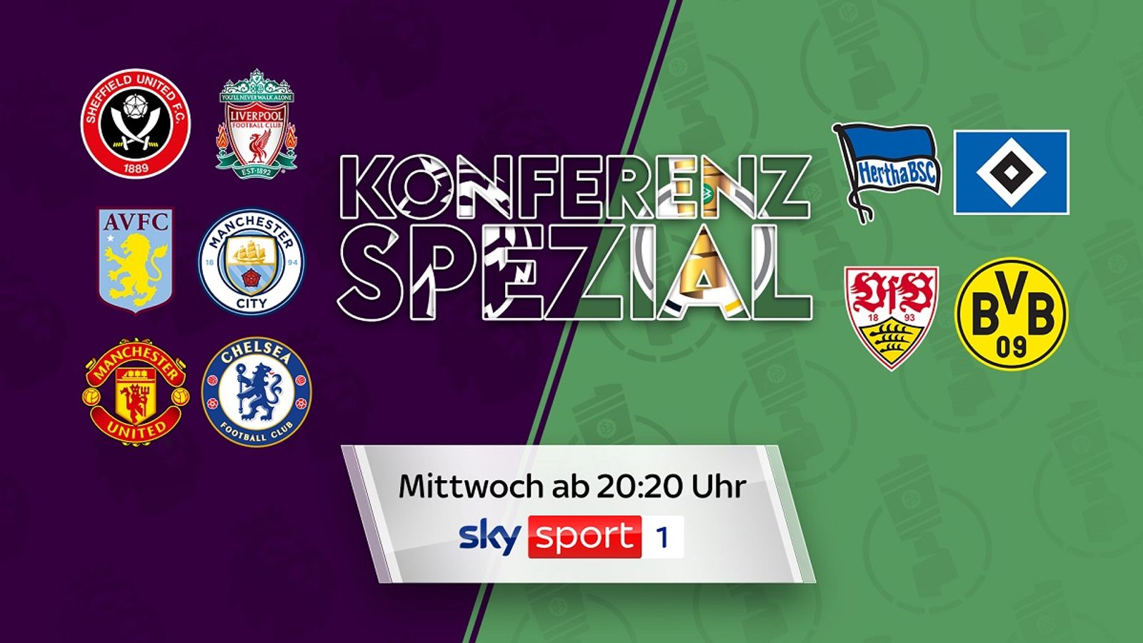 Die Konferenz Spezial HEUTE LIVE Auf Sky: DFB-Pokal Und Premier League ...