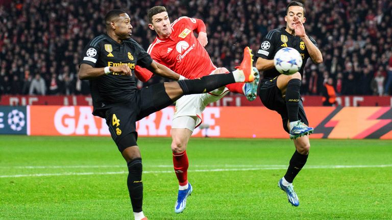 David Alaba ist nach dem 3:2-Sieg bei Union Berlin scharf kritisiert worden.