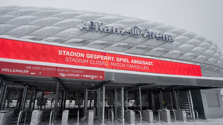 Das Spiel zwischen dem FC Bayern München und Union Berlin wurde am Samstag abgesagt.