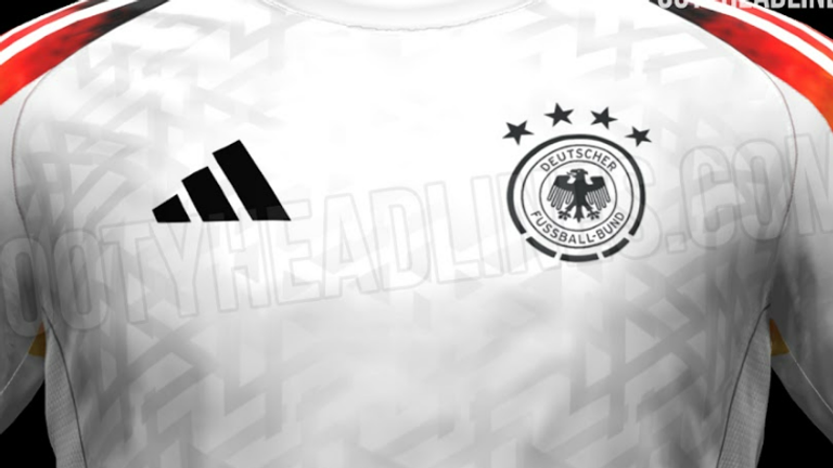 So soll das deutsche Heim-Trikot bei der EURO 2024 aussehen (Quelle: Footyheadlines.com).