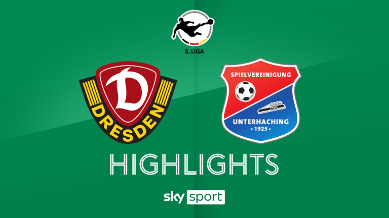 Dynamo Dresden - Unterhaching - die Highlights