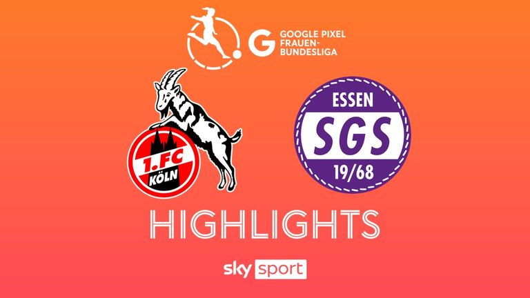 Spieltag 10: 1. FC Köln - SGS Essen  © Sky
