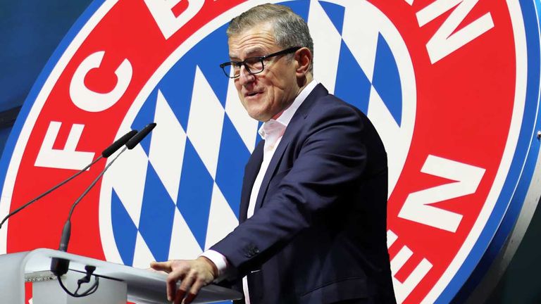 Bayern-CEO Jan-Christian Dreesen ist gegen die Gründung der Super League.