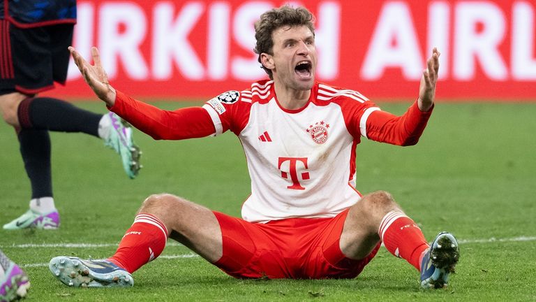 Der Vertrag von Thomas Müller läuft beim FC Bayern im Sommer 2024 aus.