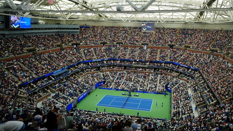Arthur Ashe Stadium, New York - 7./8. September 2024 - Finale US Open.