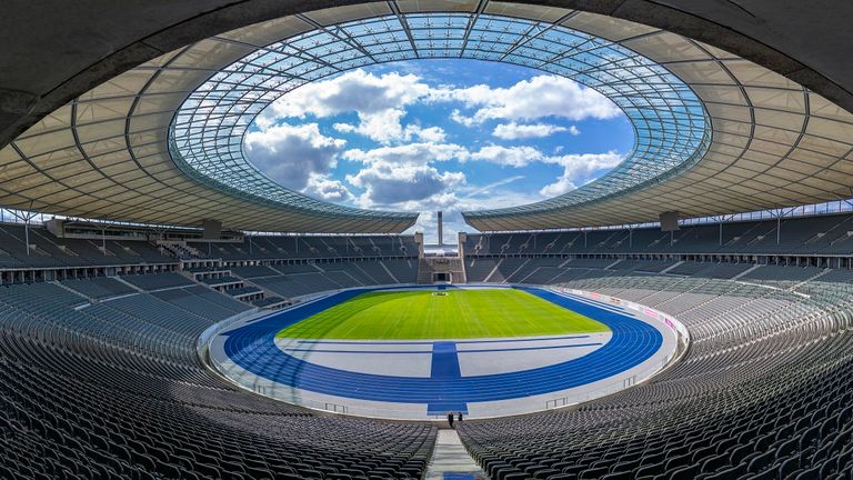 Olympiastadion, Berlin - 25. Mai 2024 - DFB-Pokalfinale der Männer.