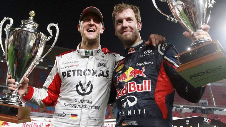 Sebastian Vettel und Michael Schumacher verbindet eine lange Freundschaft.