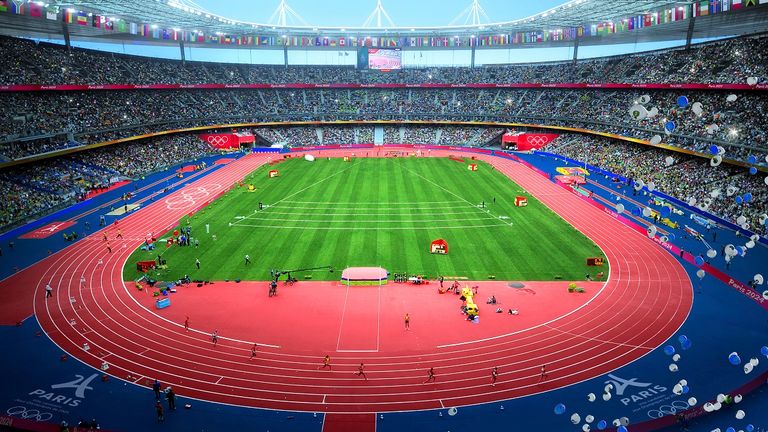 Stade de France, Paris - 26. Juli bis 11. August 2024 & 28. August bis 8. September 2024 - Olympische & Paralympische Sommerspiele 2024.