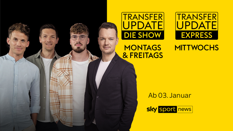 Transfer Update - die Show legt am 3. Januar wieder los - und das gleich drei Mal die Woche. 