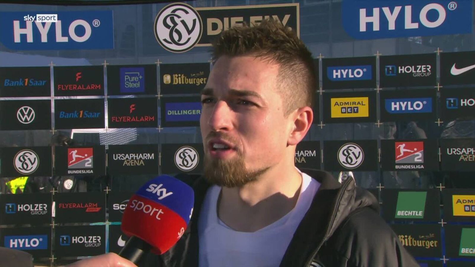 SV Elversberg Schnellbacher über turbulentes Spiel gegen Hannover 96