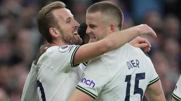 Eric Dier (r.) und Harry Kane standen mit Tottenham Hotspur 2019 im Champions-League-Finale.