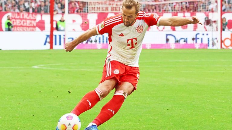 Trifft Harry Kane für den FC Bayern auch gleich wieder beim Rückrundenauftakt?