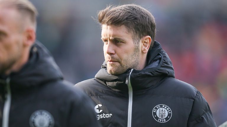 Der Vertrag von Fabian Hürzeler läuft beim FC St. Pauli am Saisonende aus.