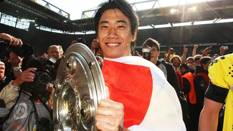 Während seiner ersten Zeit beim BVB zwischen 2010 und 2012 gewann Shinji Kagawa zwei Meisterschaften und einmal den DFB-Pokal.