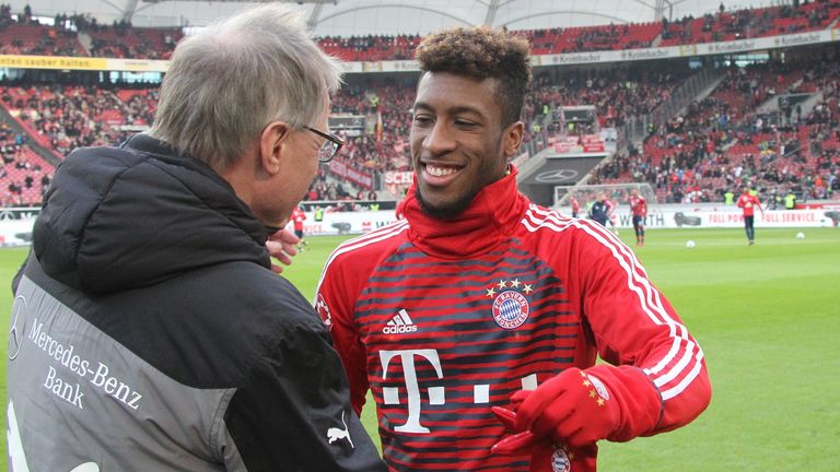 Alte Bekannte: Michael Reschke und Kingsley Coman