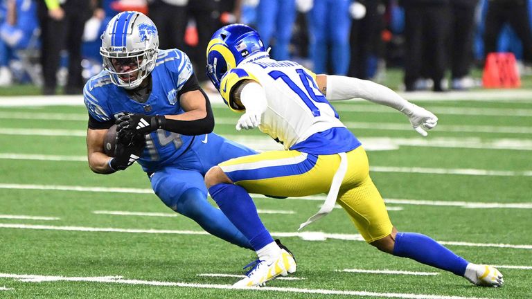 Amon-Ra St. Brown Gewinnt Das Playoff-Spiel Mit Detroit Lions Gegen Los ...