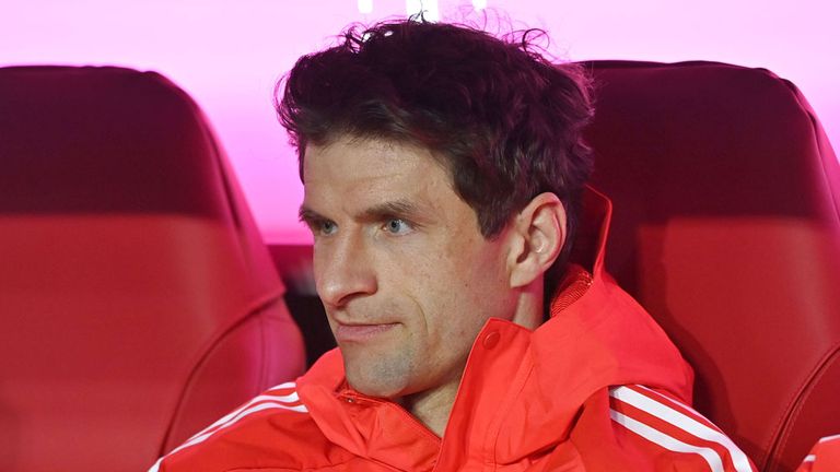 Thomas Müller hadert mit der Situation des FC Bayern.