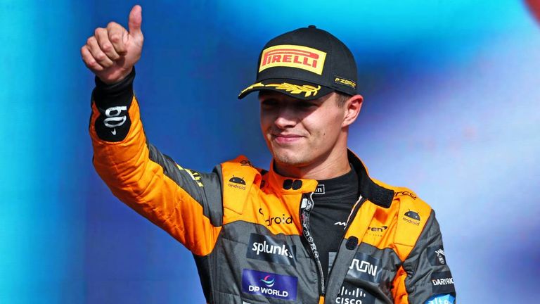 Lando Norris verlängert seinen Vertrag bei McLaren vorzeitig.