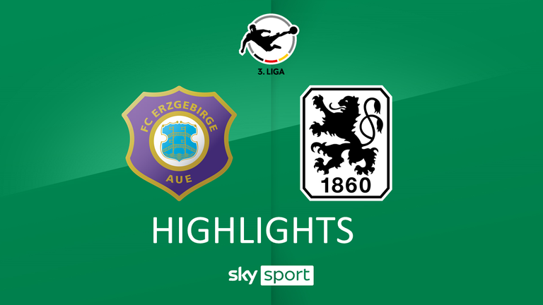 Spieltag 24: Erzgebirge Aue - TSV 1860 München