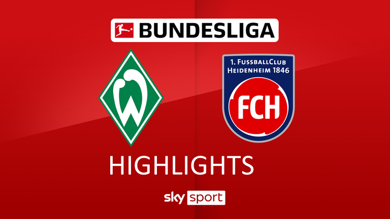 Spieltag 21: Werder Bremen - 1. FC Heidenheim