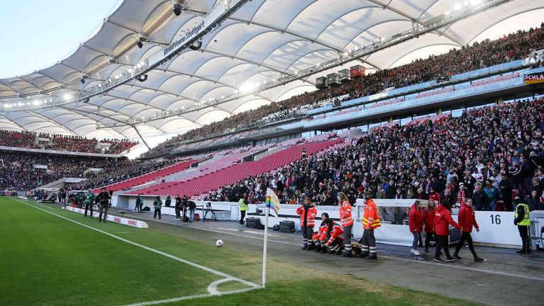 Das Stadion des VfB Stuttgart wird für die Heim-EM 2024 umgebaut.