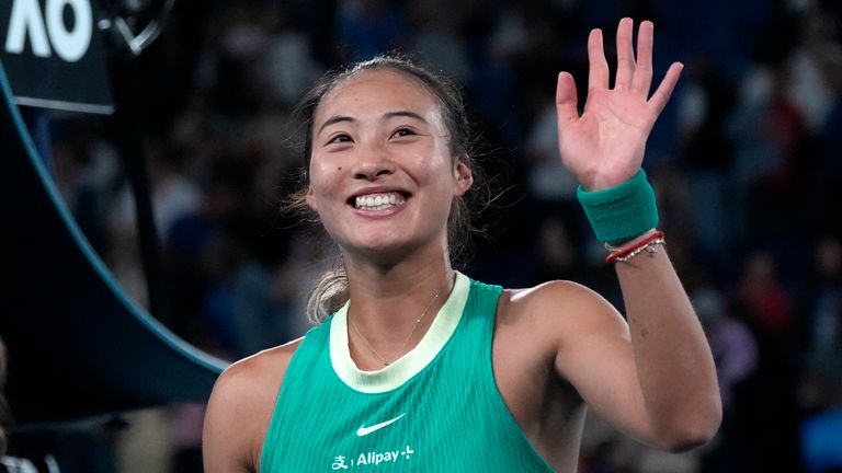 Zheng folgt Sabalenka ins Endspiel der Australian Open.