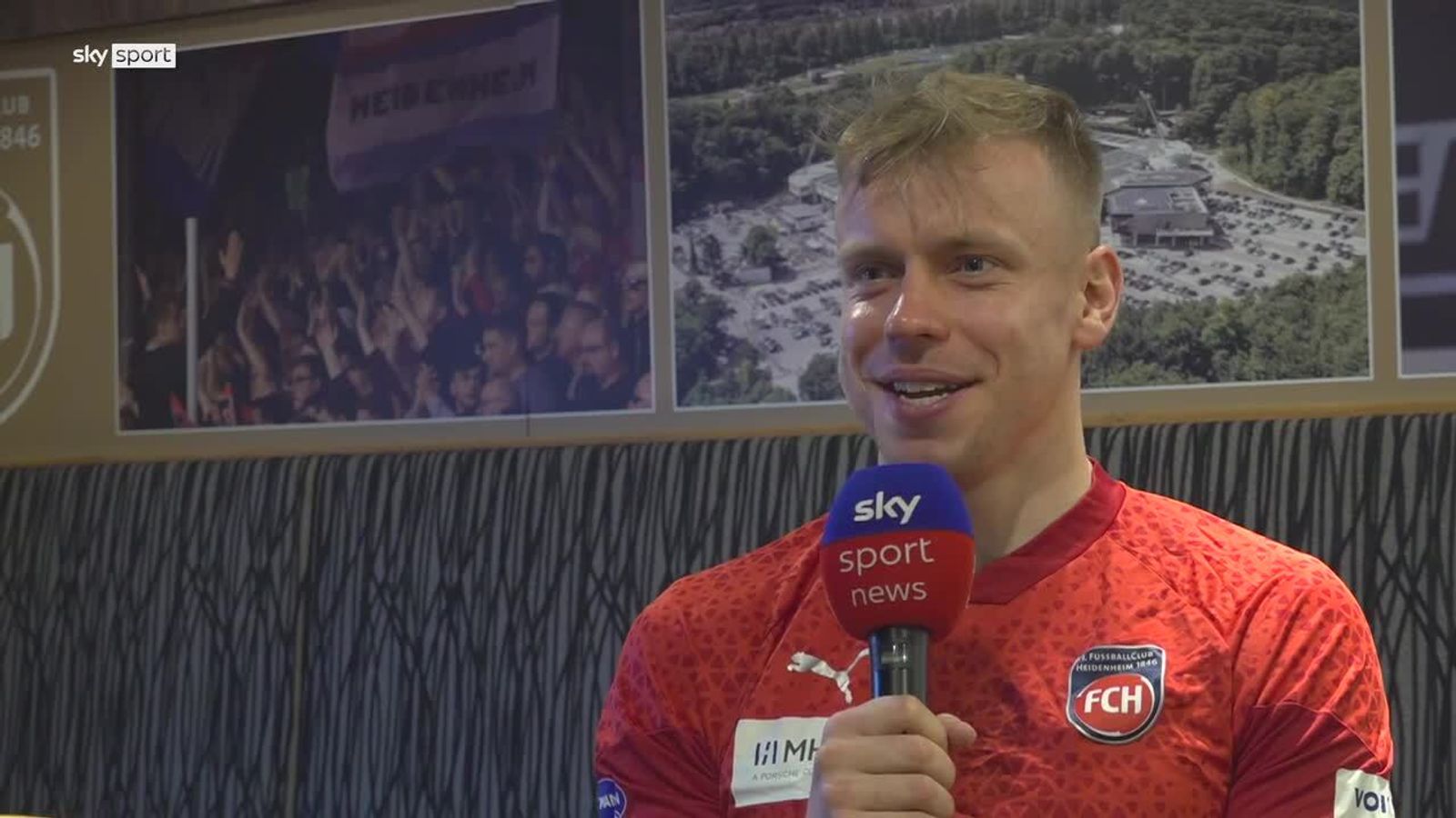 Maloney über Heidenheims AußenseiterRolle gegen Leverkusen Fußball