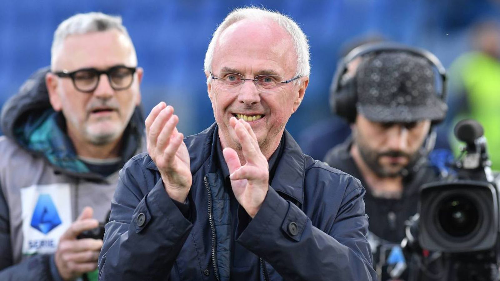 Eriksson betreut LegendenTeam des FC Liverpool gegen Ajax Fußball