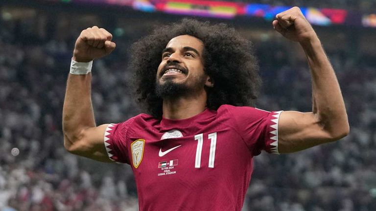 Akram Afif schießt Katar zum Sieg beim Asien-Cup.