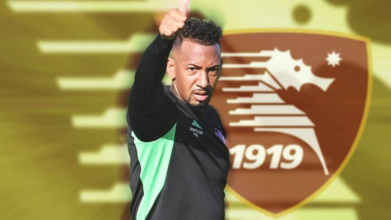 Jerome Boateng wechselt offiziell zu US Salernitana.