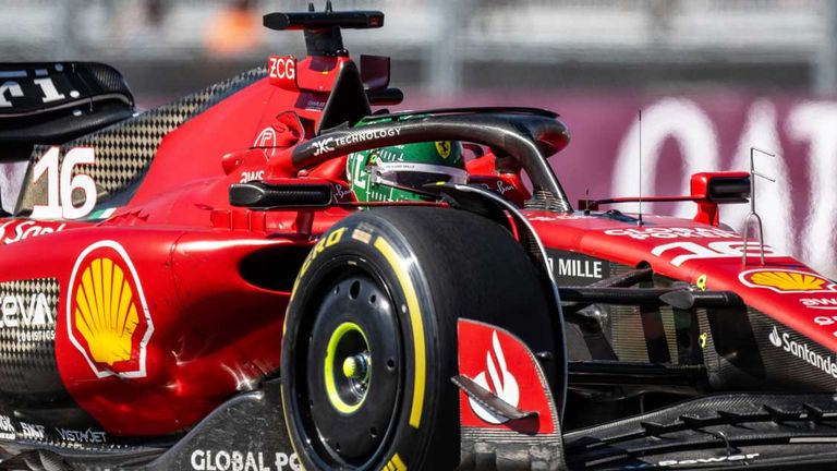Charles Leclerc fährt seit 2019 für Ferrari.